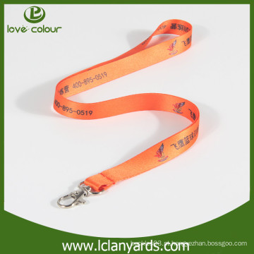 Custom Poliéster Neck Strap Key titulares cordão Factory Direct